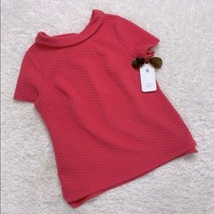 Boden Textured Short Sleeve Pullover Shirt